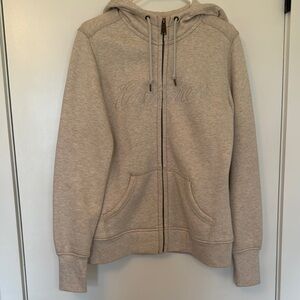Carhartt Women’s cream Zip-Up Hoodie